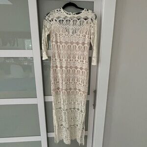 Elliatt long lace dress